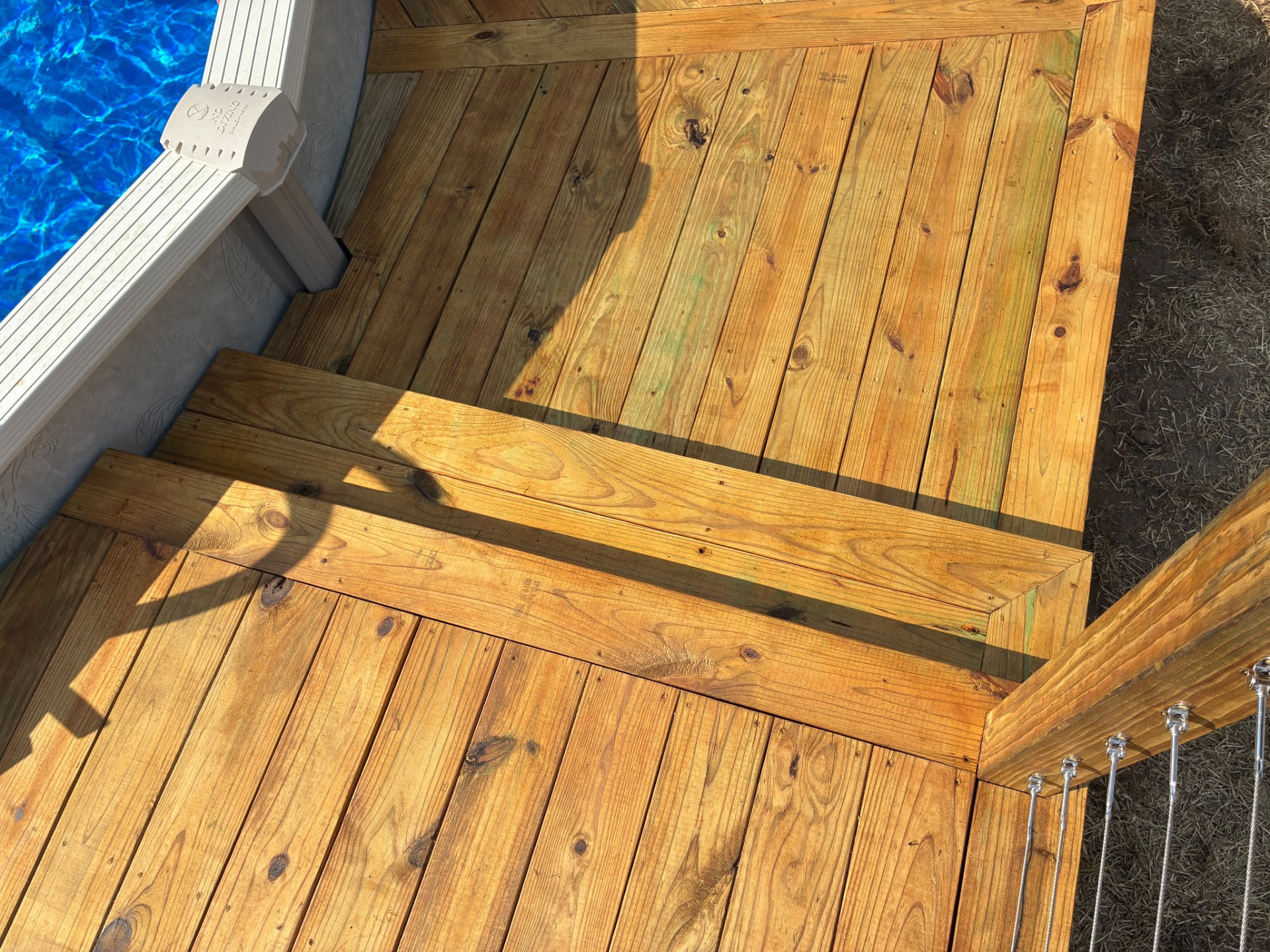 Terri's Pressure Treated Pool Deck in Mabank, TX, photo 2
