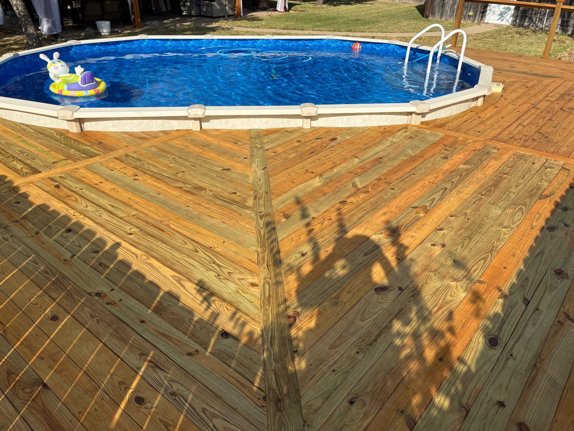 Terri's Pressure Treated Pool Deck in Mabank, TX, photo 4