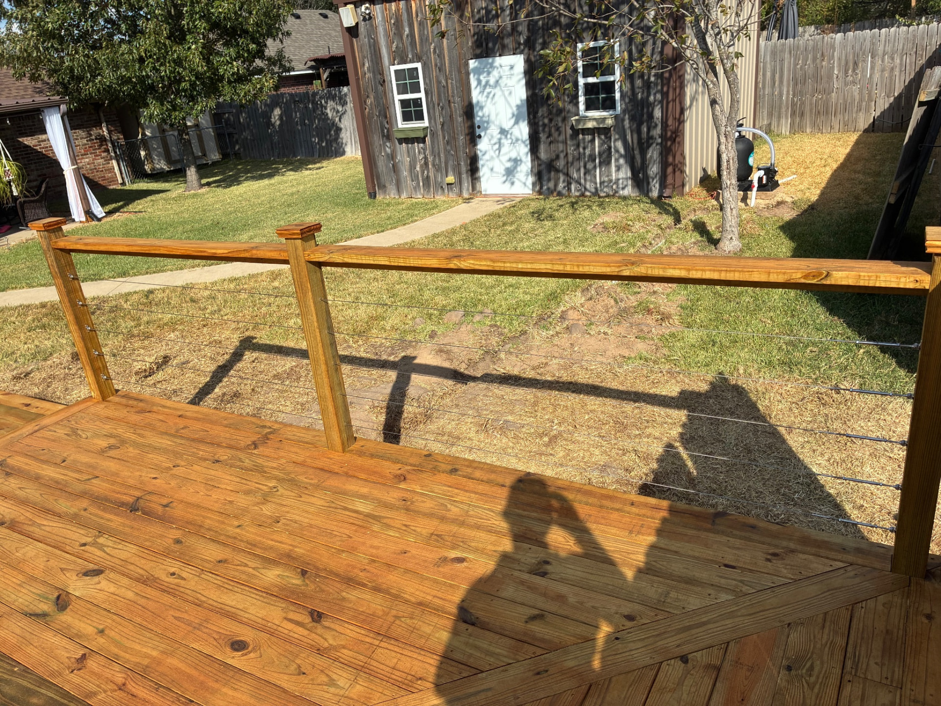 Terri's Pressure Treated Pool Deck in Mabank, TX, photo 3