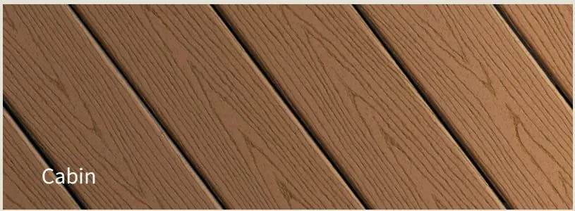 Fiberon Good Life Cabin color composite decking swatch