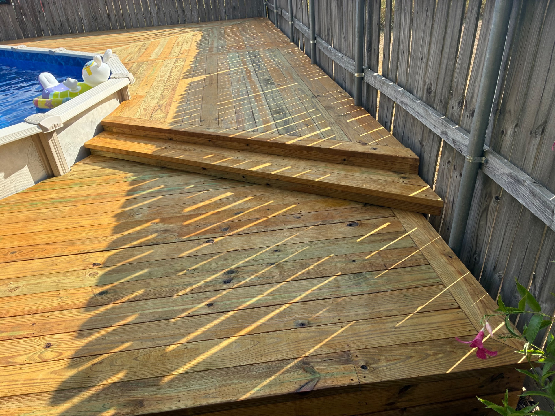 Terri's Pressure Treated Pool Deck in Mabank, TX, photo 5